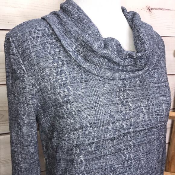 Saturday Sunday Chemise Cowl Neck Knit Dress Size Small - Picture 4 of 6